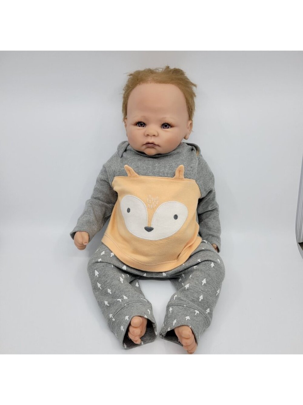 Linda Murray LITTLE GRACE Reborn Baby Doll Vinyl & Cloth Body Anatomical Girl